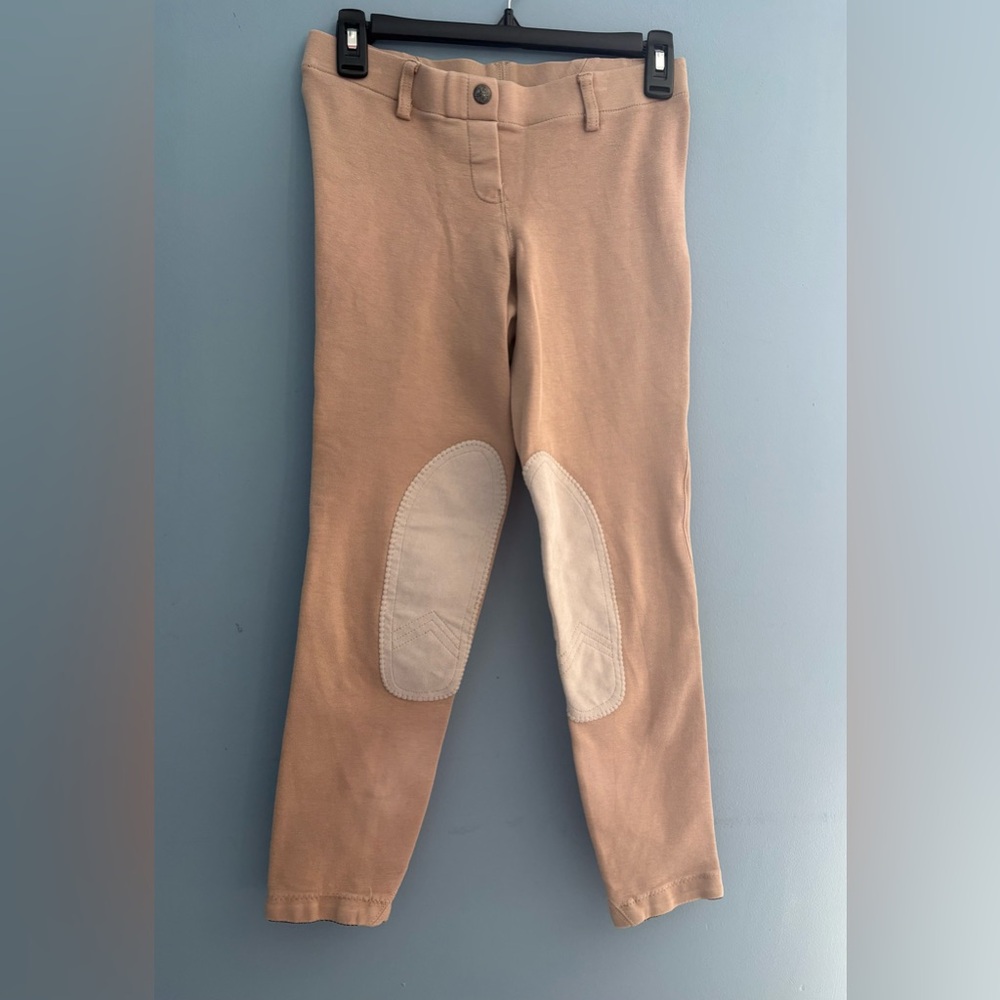 Kids Tan Equestrian Leggings